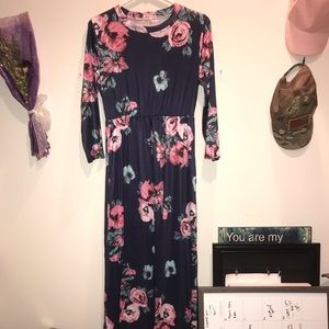 Floral dress NWOT